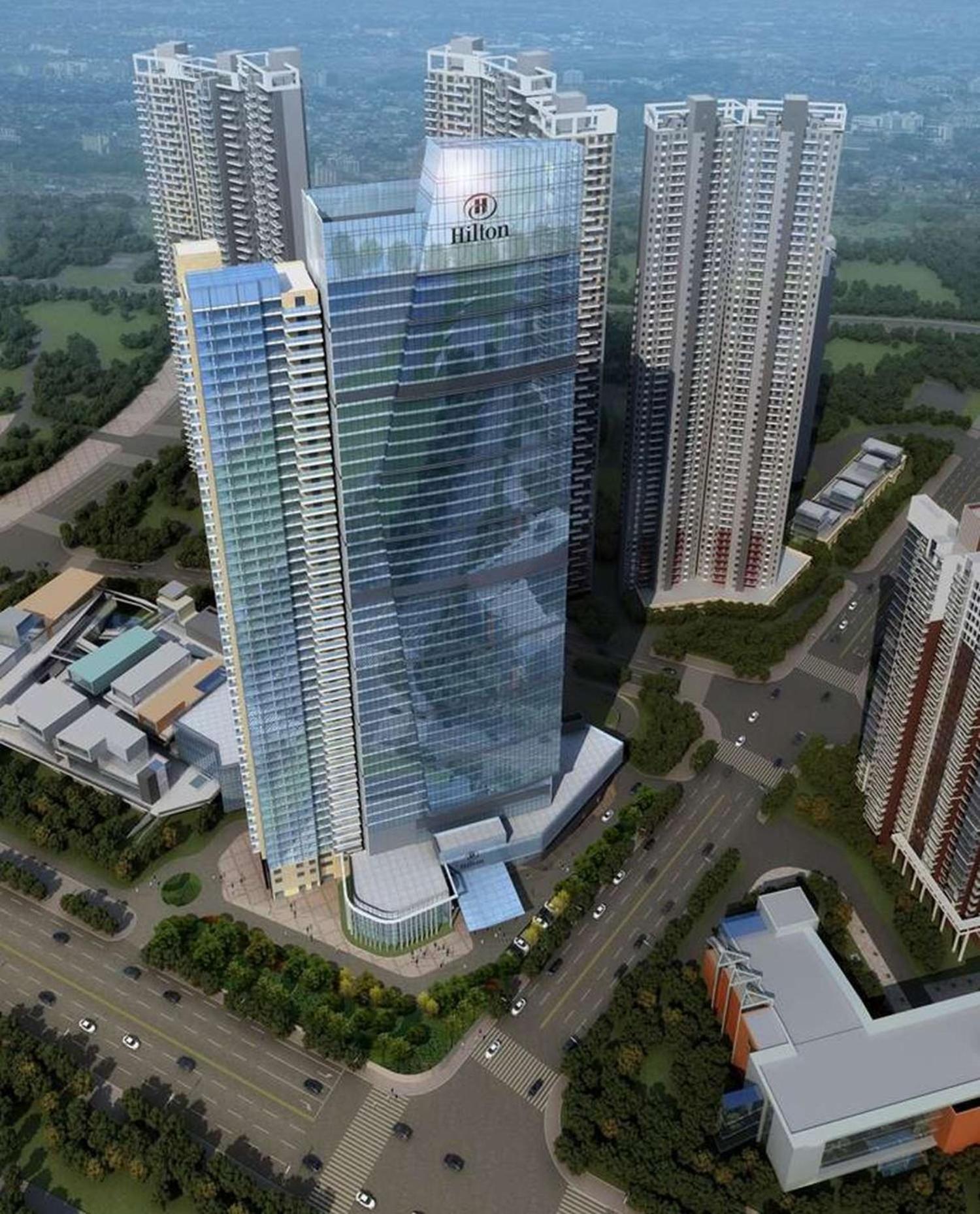 Hilton Wuhan Yangtze Riverside Kültér fotó