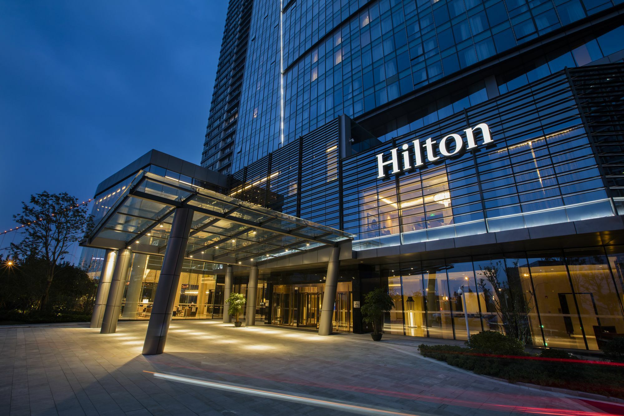 Hilton Wuhan Yangtze Riverside Kültér fotó